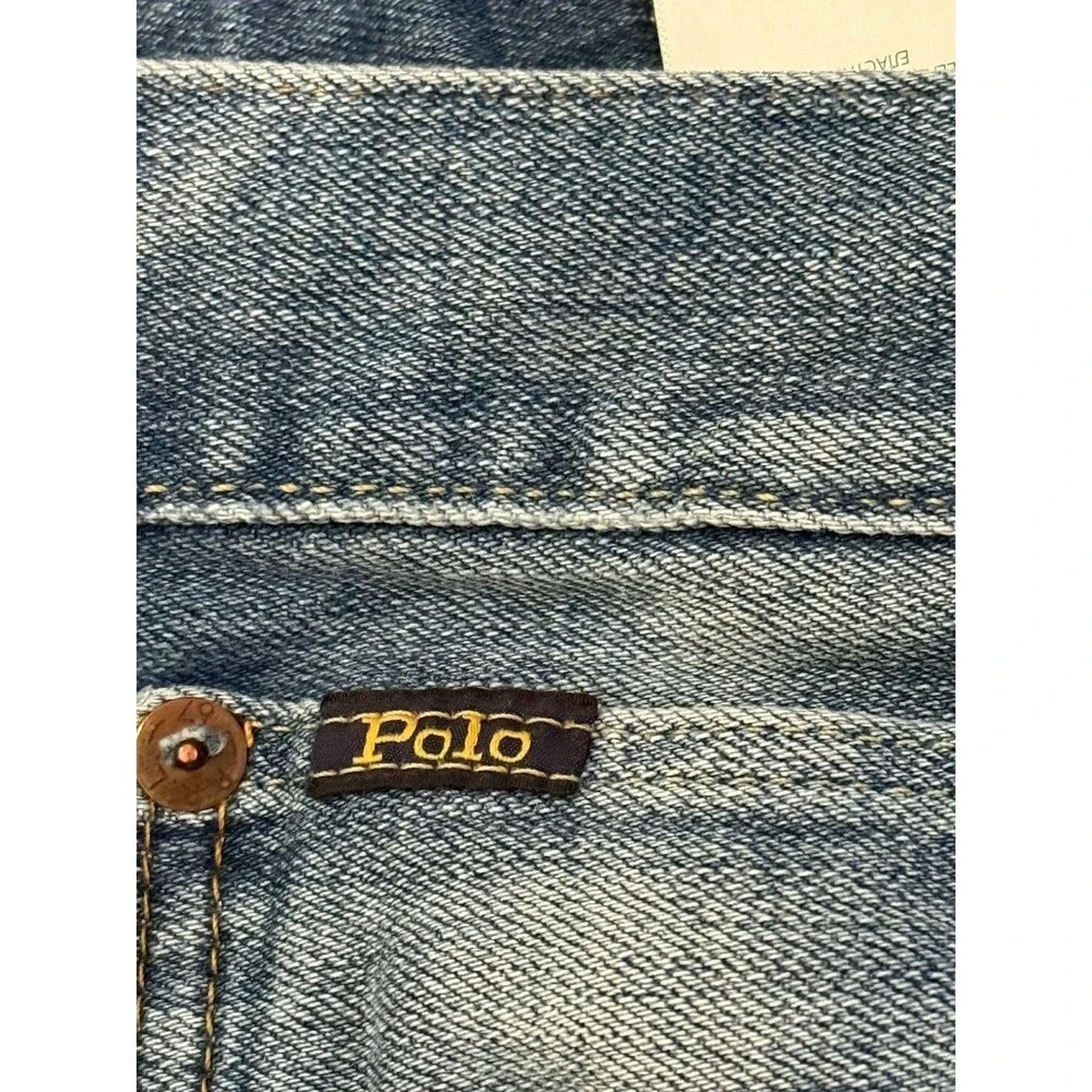 Polo Ralph Lauren The Bootcut Light Wash Denim Jeans Size 40X32